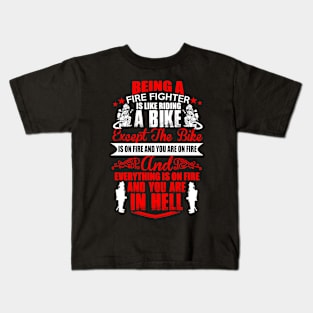 Being a Bike Kids T-Shirt